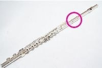 フルートの機種やモデル名の表示場所